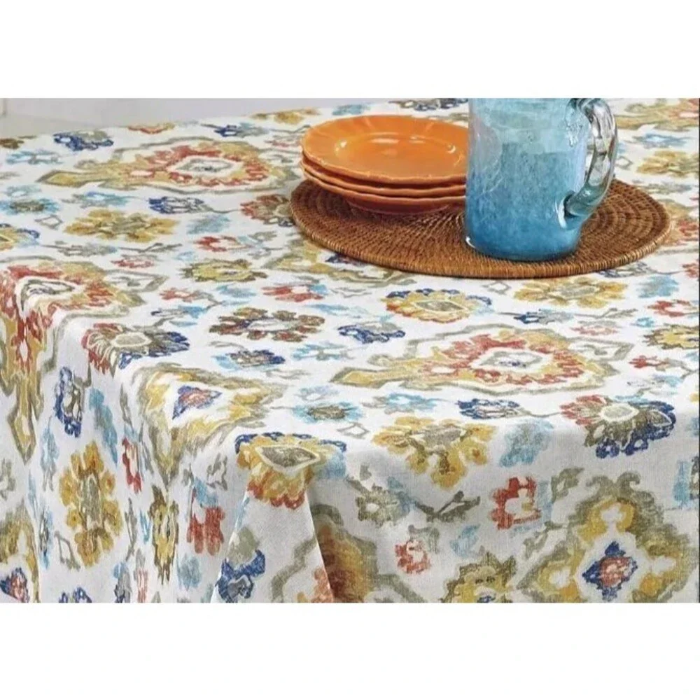 Printed Outdoor Spillproof Tablecloth,70